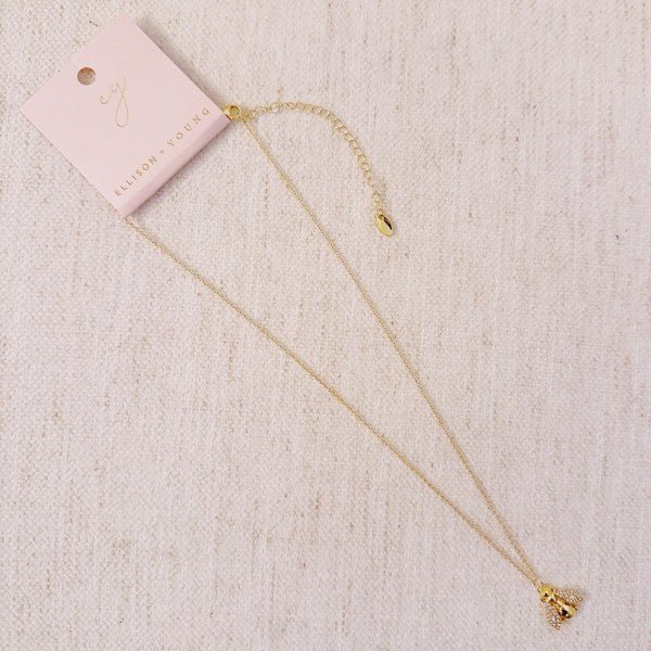 Timeless Vintage Bee Pendant Necklace - RaeLynns Boutique