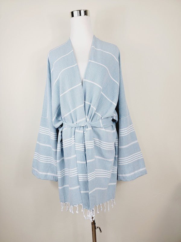 Unisex Cotton Robe, for Bath, Beach and Spa, Made - Raelynns&Co