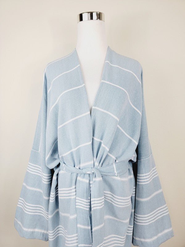 Unisex Cotton Robe, for Bath, Beach and Spa, Made - Raelynns&Co