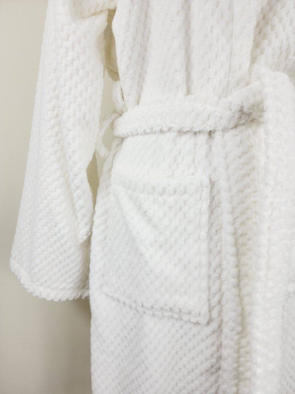 Unisex Robe, Beach Robe, Spa Robe with pockets , W - Raelynns&Co