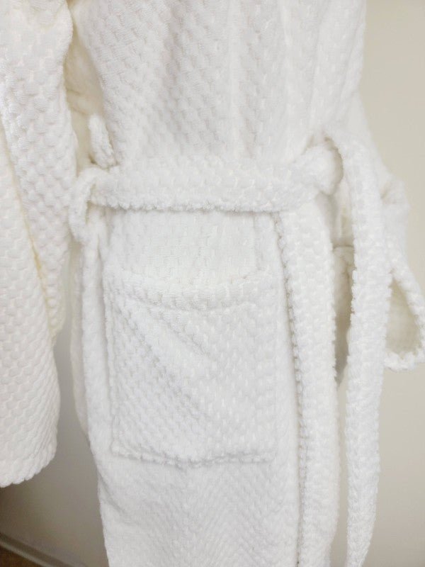 Unisex Robe, Beach Robe, Spa Robe with pockets , W - Raelynns&Co