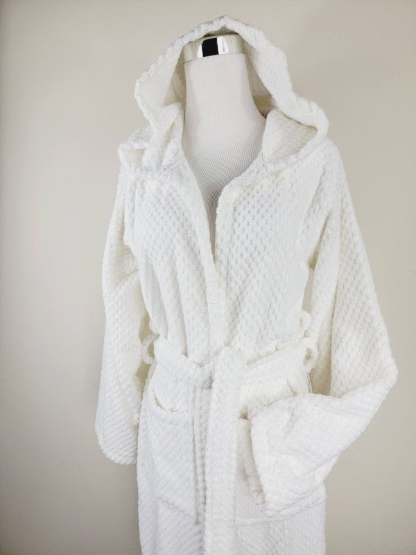 Unisex Robe, Beach Robe, Spa Robe with pockets , W - Raelynns&Co