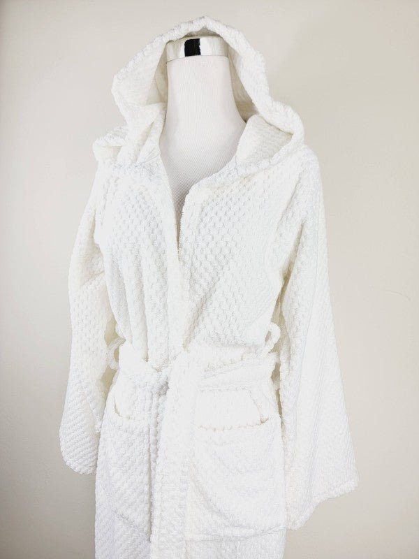 Unisex Robe, Beach Robe, Spa Robe with pockets , W - Raelynns&Co