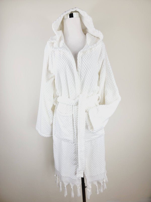 Unisex Robe, Beach Robe, Spa Robe with pockets , W - Raelynns&Co