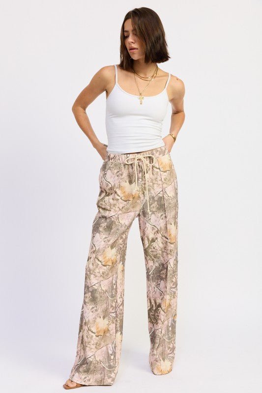 WOODLAND CAMO SWEATPANTS - RaeLynns Boutique