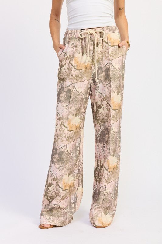 WOODLAND CAMO SWEATPANTS - RaeLynns Boutique